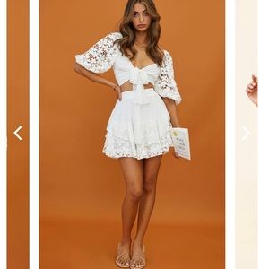 SELFIE LESLIE TWO PIECE SKIRT SET